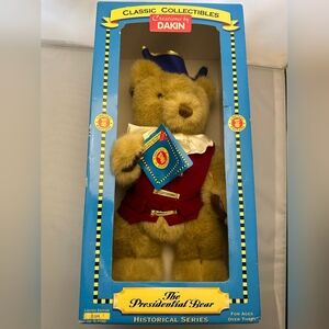 Dakin Bear Collectible Presidential Bear 2108/5000 Limited Edition in Box 16"